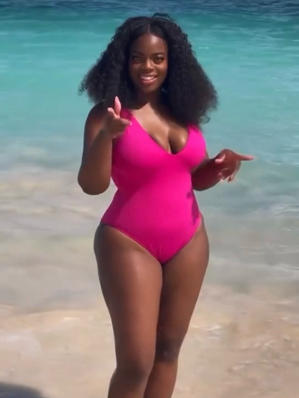 Ta3 Mega Sculpting Plungey- Pink- XL Short